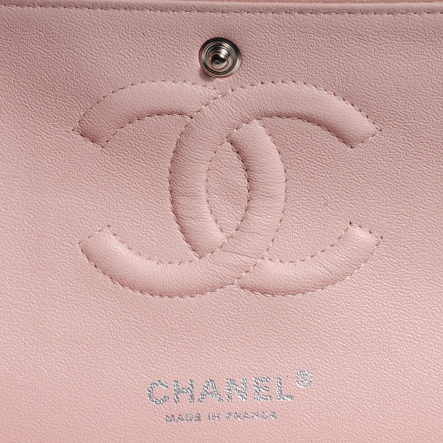Chanel Caviar Medium Double Flap Pink 7 of 9