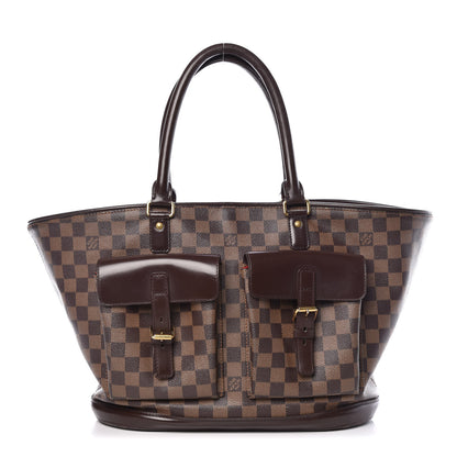 Louis Vuitton Damier Ebene Manosque GM 1 of 12