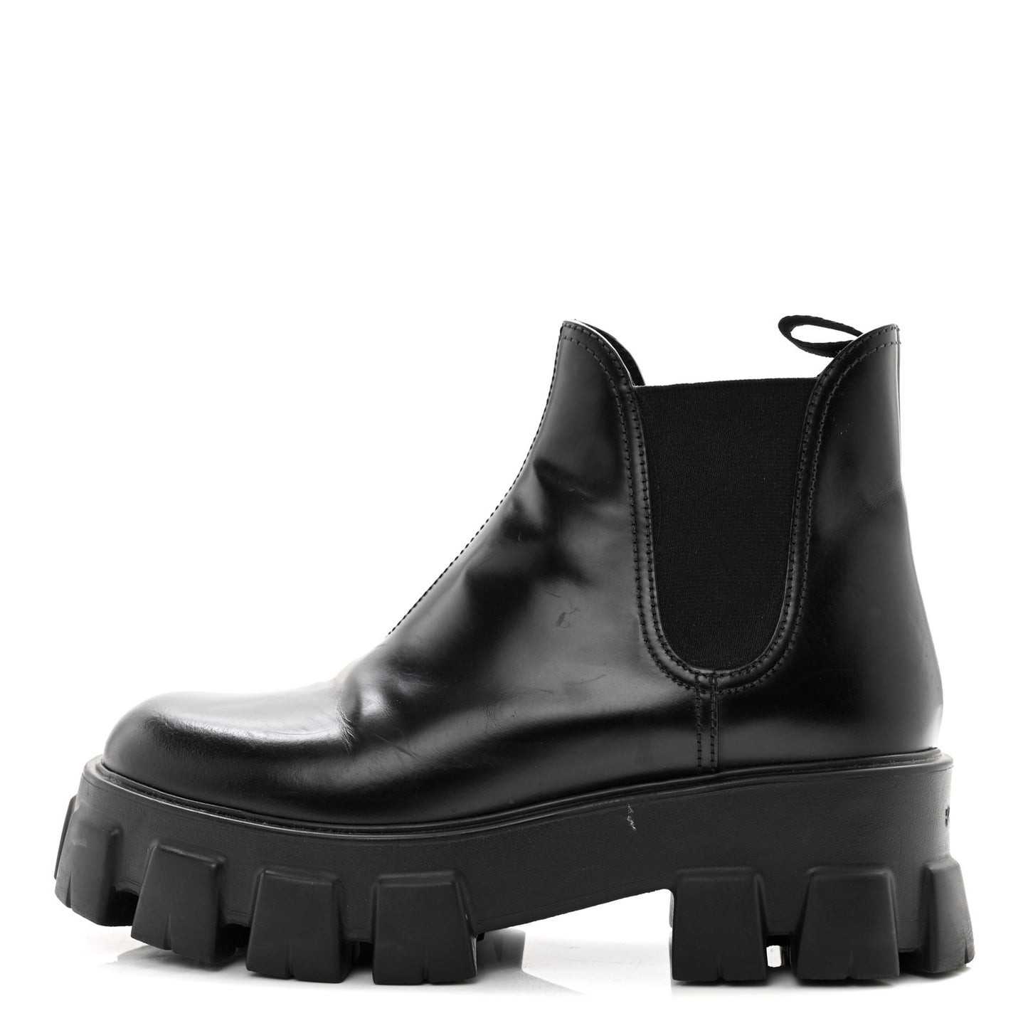 Spazzolato Rois Womens Monolith Chelsea 55mm Ankle Boots 39 Black
