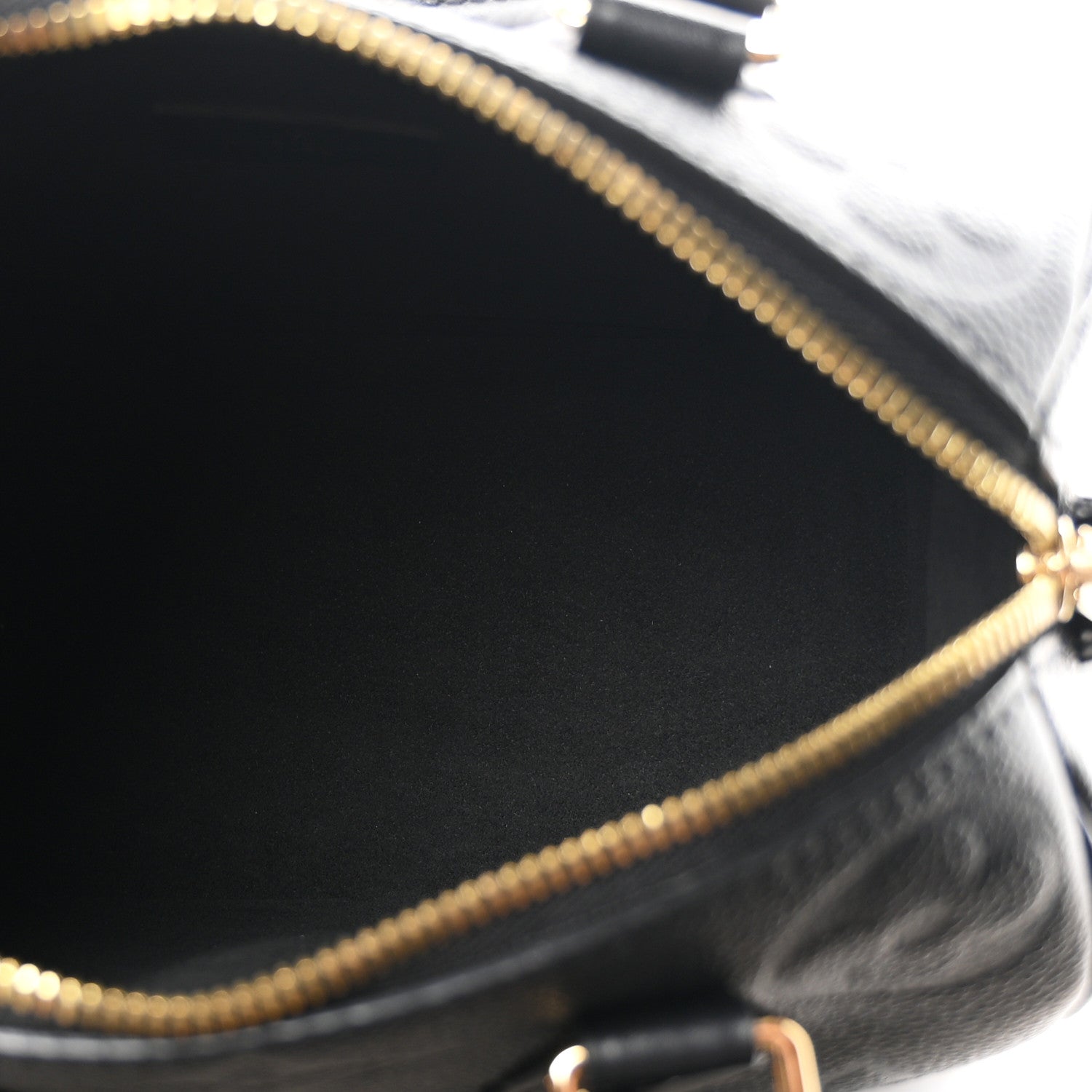 Louis Vuitton Empreinte Monogram Giant Speedy Bandouliere 20 Black 5 of 10