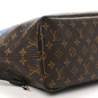 Louis Vuitton Monogram My LV World Tour Neverfull MM 8 of 9