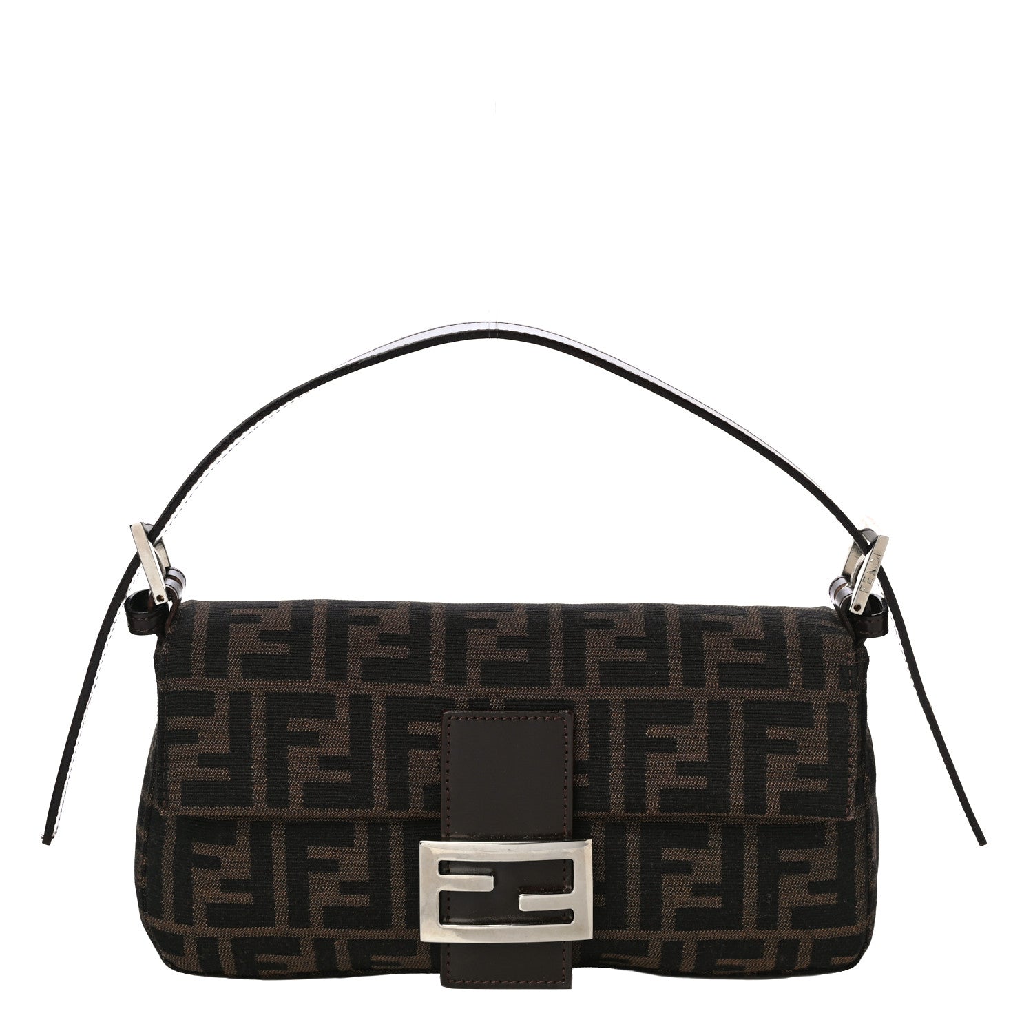 Fendi Zucca Mini Baguette Tobacco 1 of 16