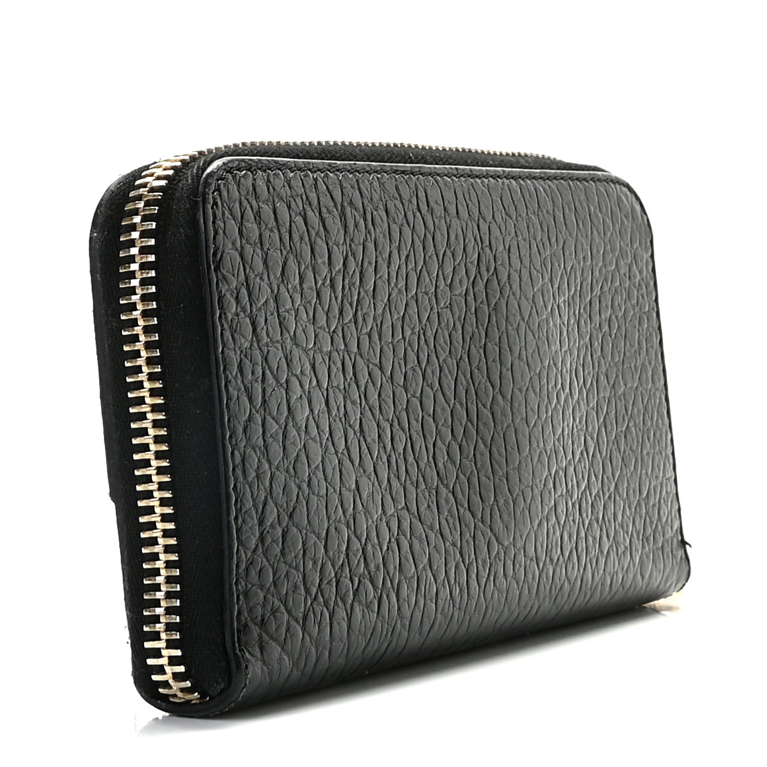 Burberry Grainy Calfskin Zip Around Wallet Black 3 of 11