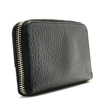 Burberry Grainy Calfskin Zip Around Wallet Black 3 of 11