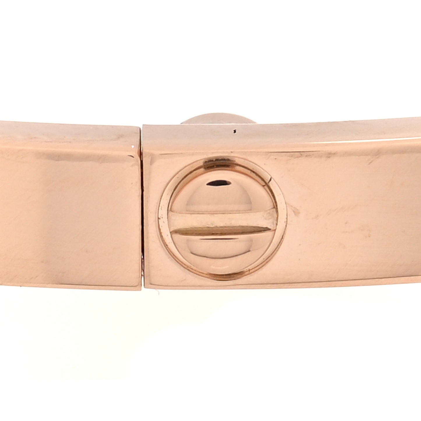 18K Pink Gold Small LOVE Bracelet 19