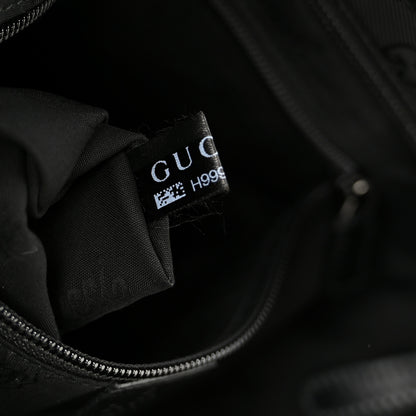 Gucci Imprime Monogram Medium Flat Messenger Bag Black 8 of 12