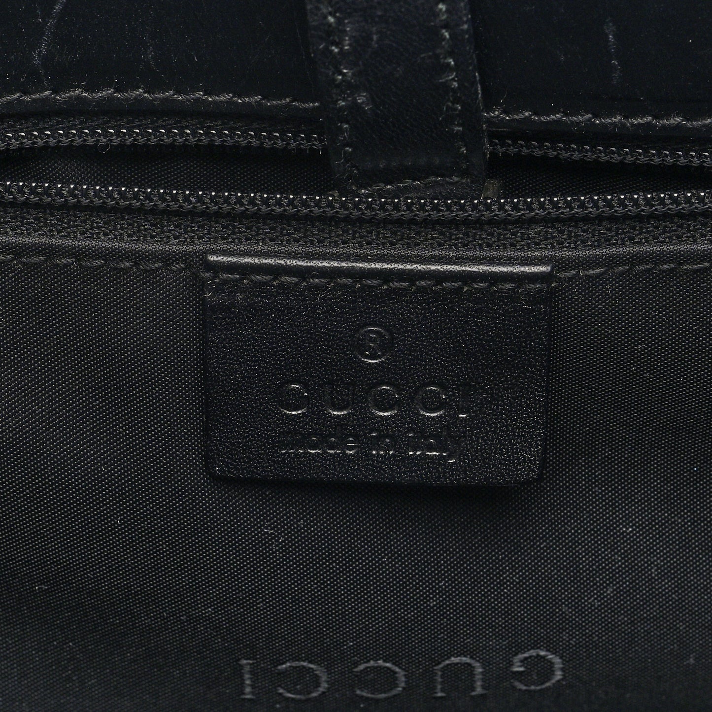 Monogram Bardot Shoulder Bag Black