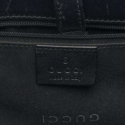 Gucci Monogram Bardot Shoulder Bag Black 6 of 10