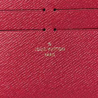 Louis Vuitton Calfskin Felicie Card Holder Insert Fuchsia 6 of 7