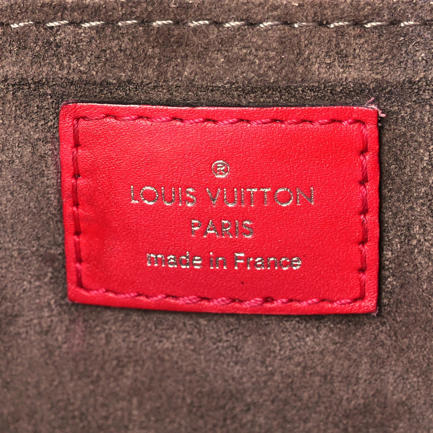 Louis Vuitton Veau Cachemire Tote W BB Framboise 9 of 18