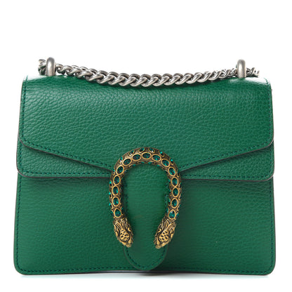Gucci Calfskin Mini Dionysus Shoulder Bag Emerald 2 of 13