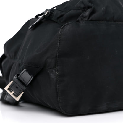 Prada Nylon Vela Cinch Backpack Black 7 of 14