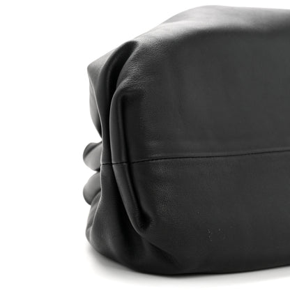 Bottega Veneta Smooth Butter Calf The Pouch Oversized Clutch Black 9 of 12