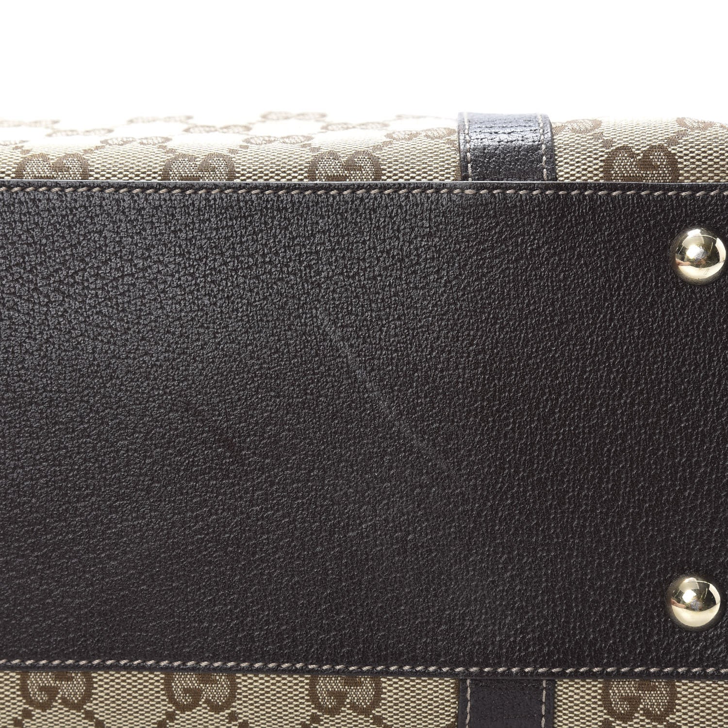 Gucci Monogram Medium Abbey Tote Dark Brown 11 of 11