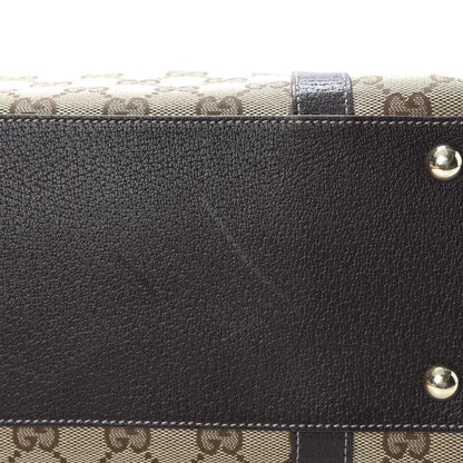 Gucci Monogram Medium Abbey Tote Dark Brown 11 of 11