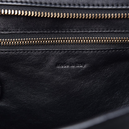 Celine Smooth Calfskin Micro Luggage Black 7 of 11