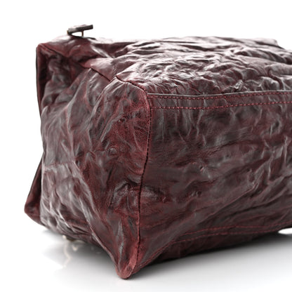 Givenchy Tumbled Sheepskin Small Pandora Oxblood 9 of 10