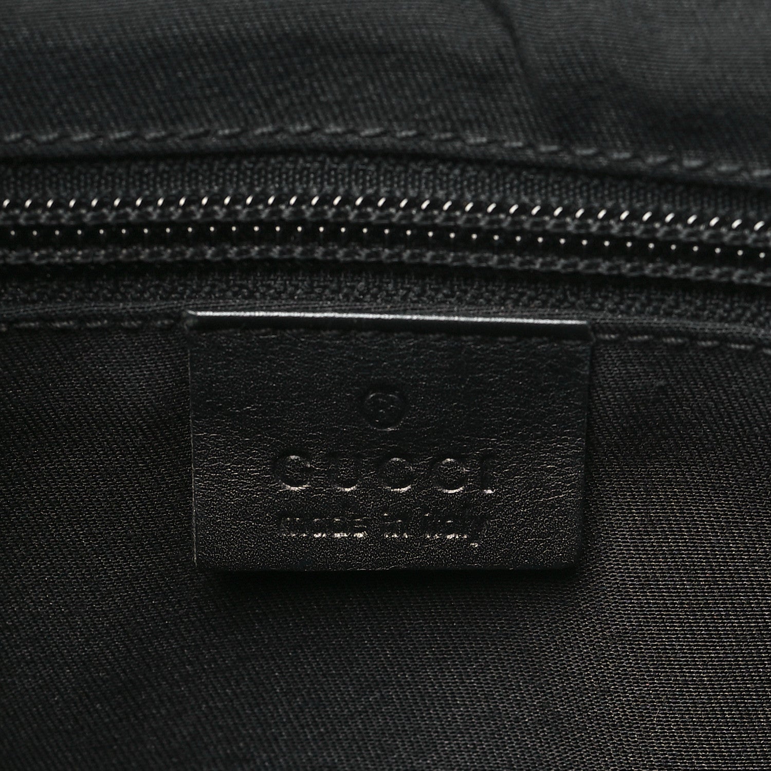 Gucci Monogram Small Double Buckle Flap Messenger Bag Black 6 of 10