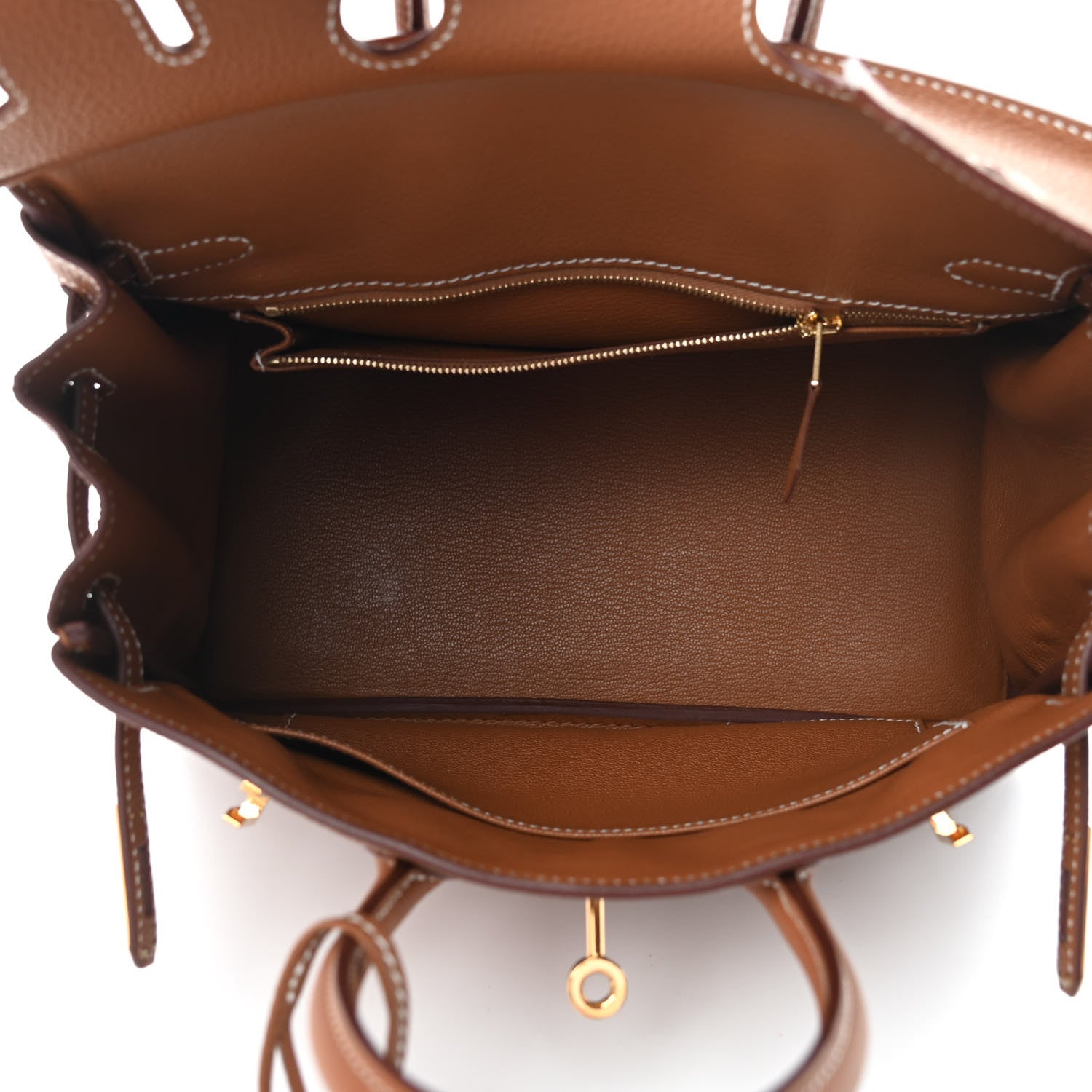 Hermes Togo Birkin 25 Gold 5 of 11