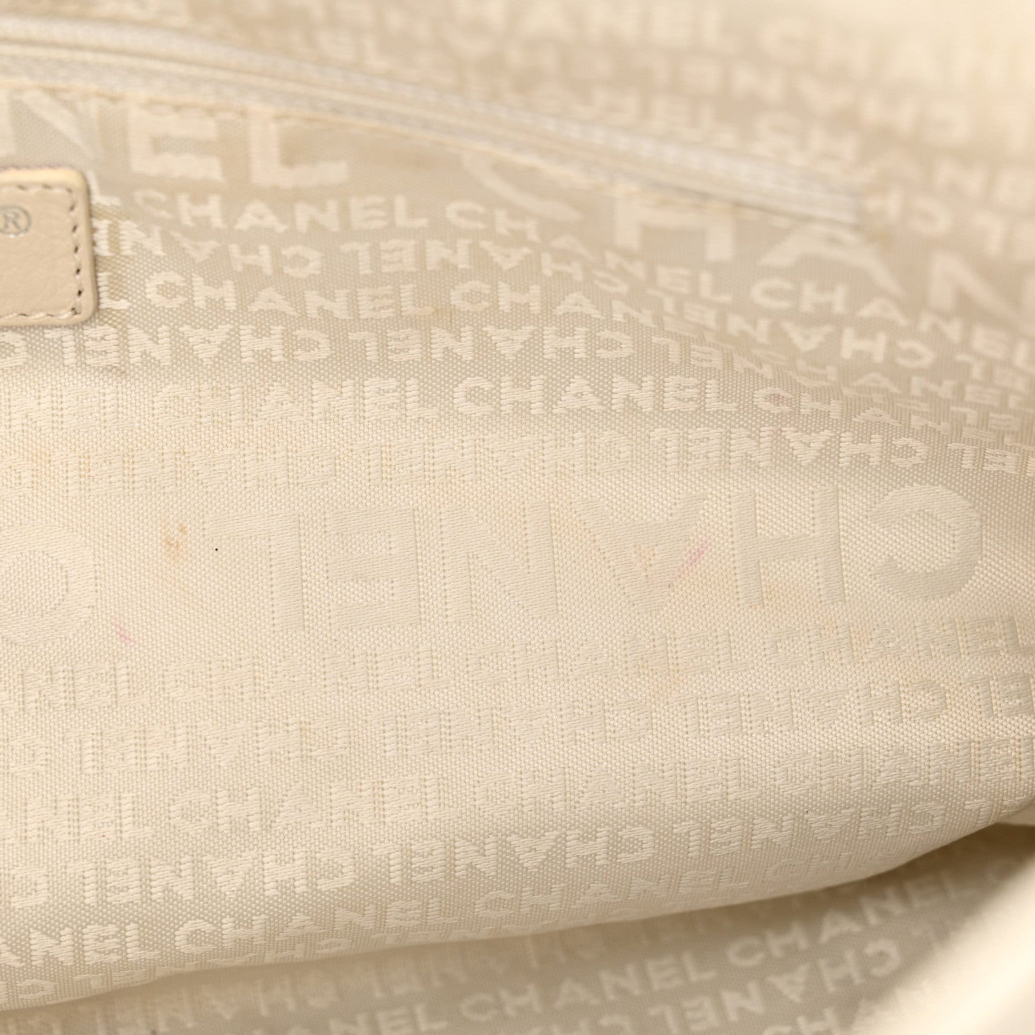 Chanel Calfskin Small Braided CC White 12 of 12