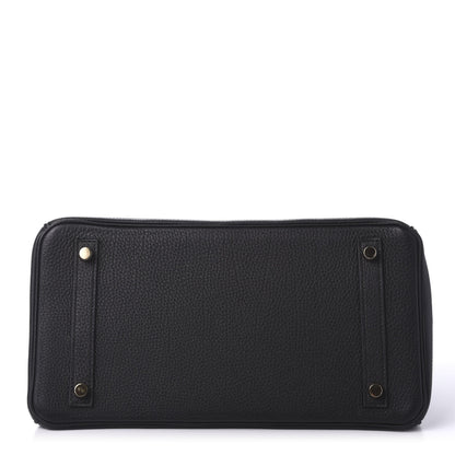 Hermes Togo Birkin 30 Black 6 of 33