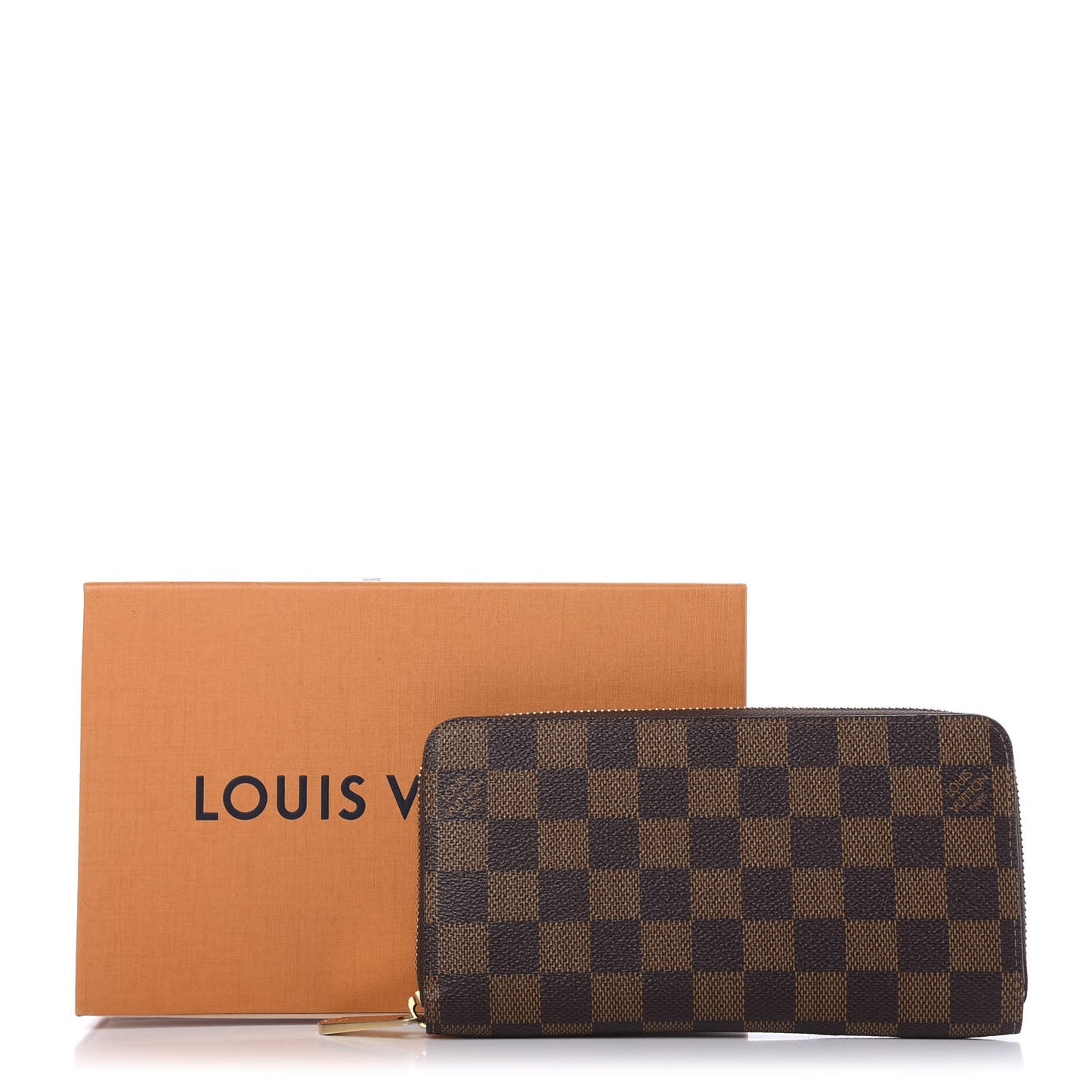 Damier Ebene Zippy Wallet