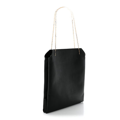 The Row Smooth Calfskin Small Lunch Bag Black 3 of 10