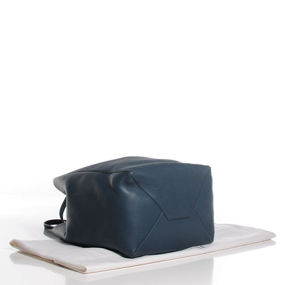 Celine Grained Calfskin Medium Horizontal Cabas Phantom Slate 4 of 7