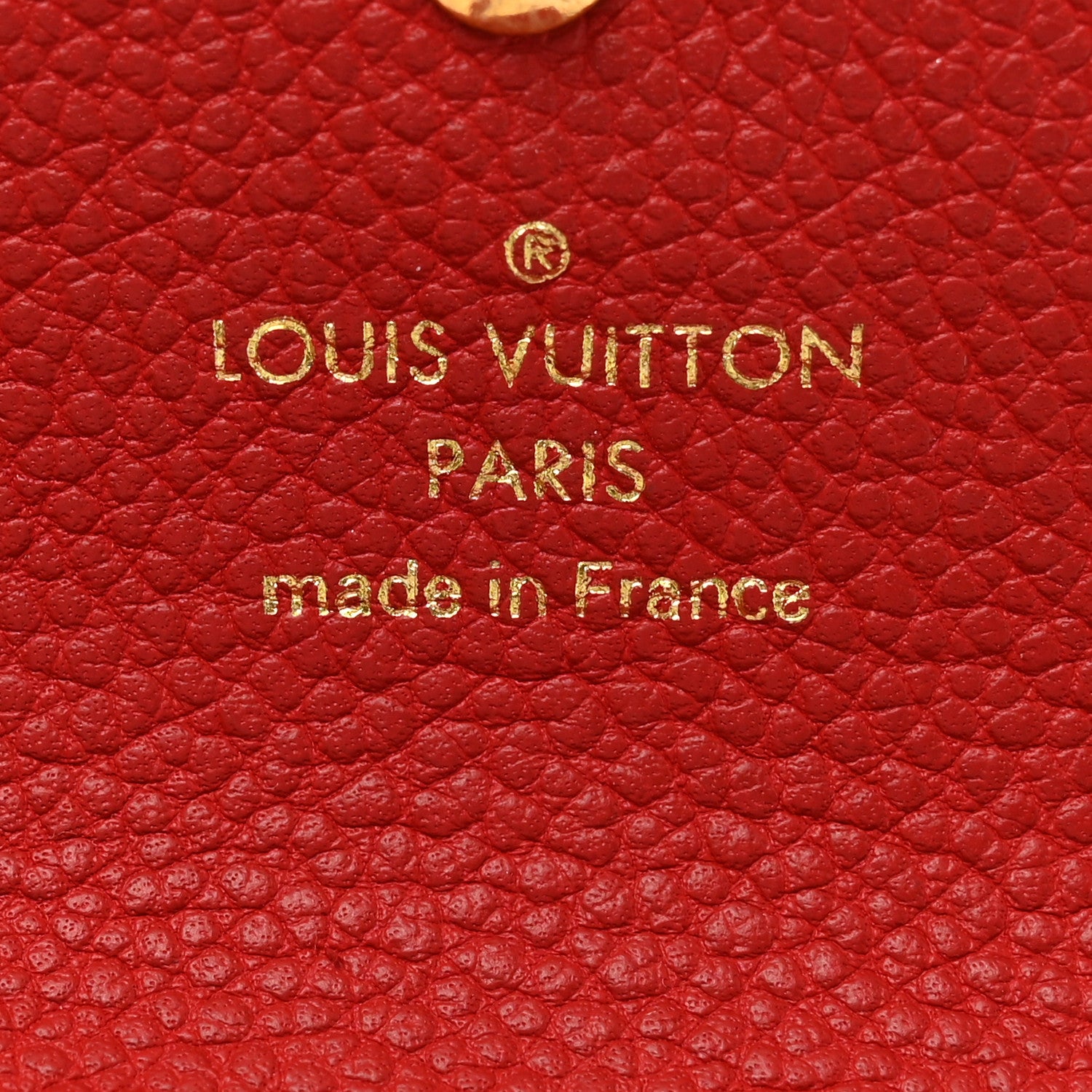 Louis Vuitton Empreinte Pont-Neuf Compact Wallet Cherry 6 of 6