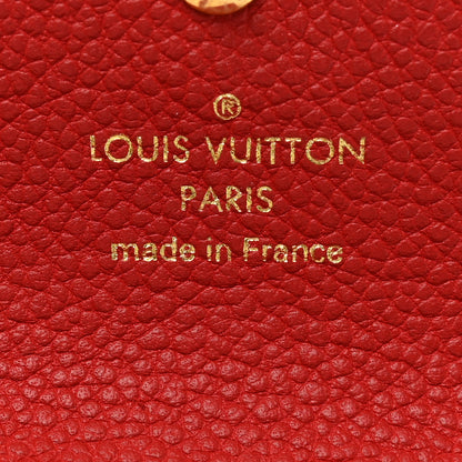 Louis Vuitton Empreinte Pont-Neuf Compact Wallet Cherry 6 of 6