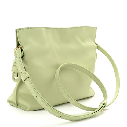 Loewe Calfskin Mini Flamenco Knot Clutch Light Pear 3 of 10