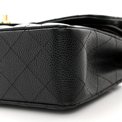 Chanel Caviar Quilted Small Double Flap Black 10 of 10