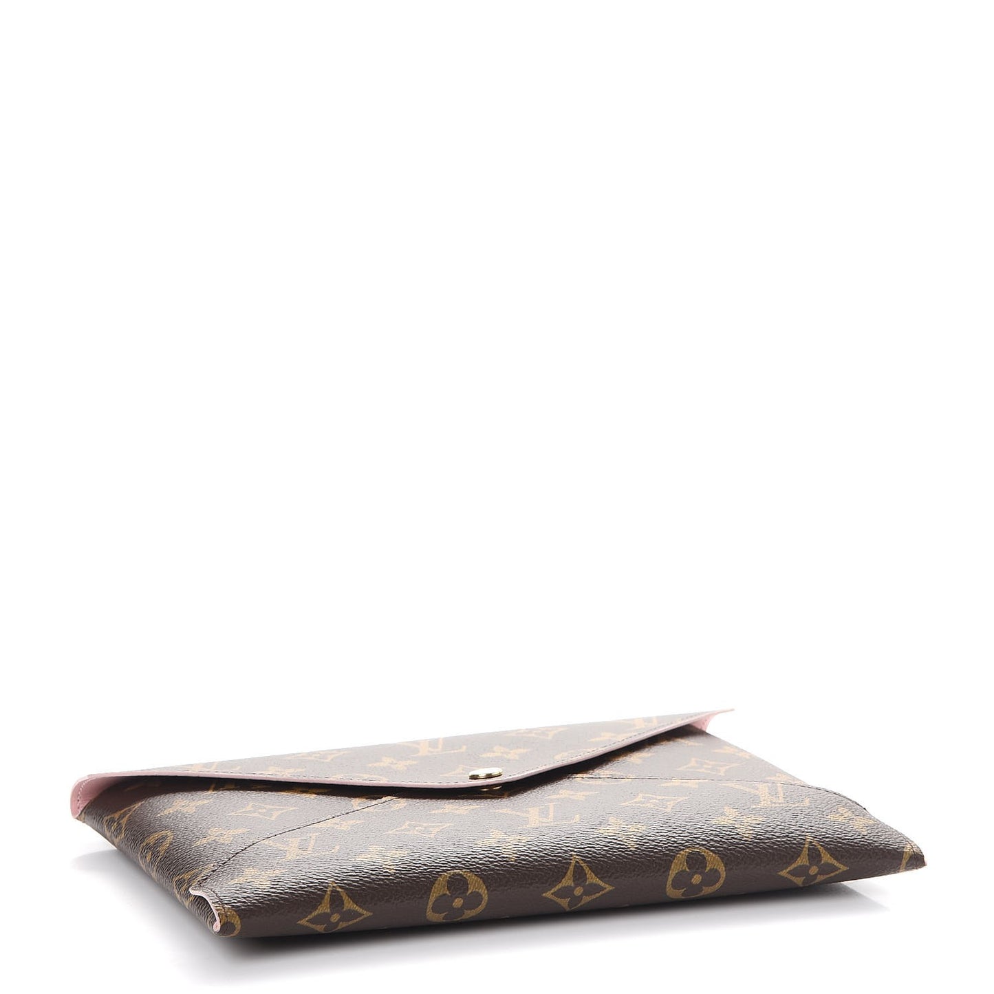 Monogram Large Kirigami Pochette Insert Rose Ballerine