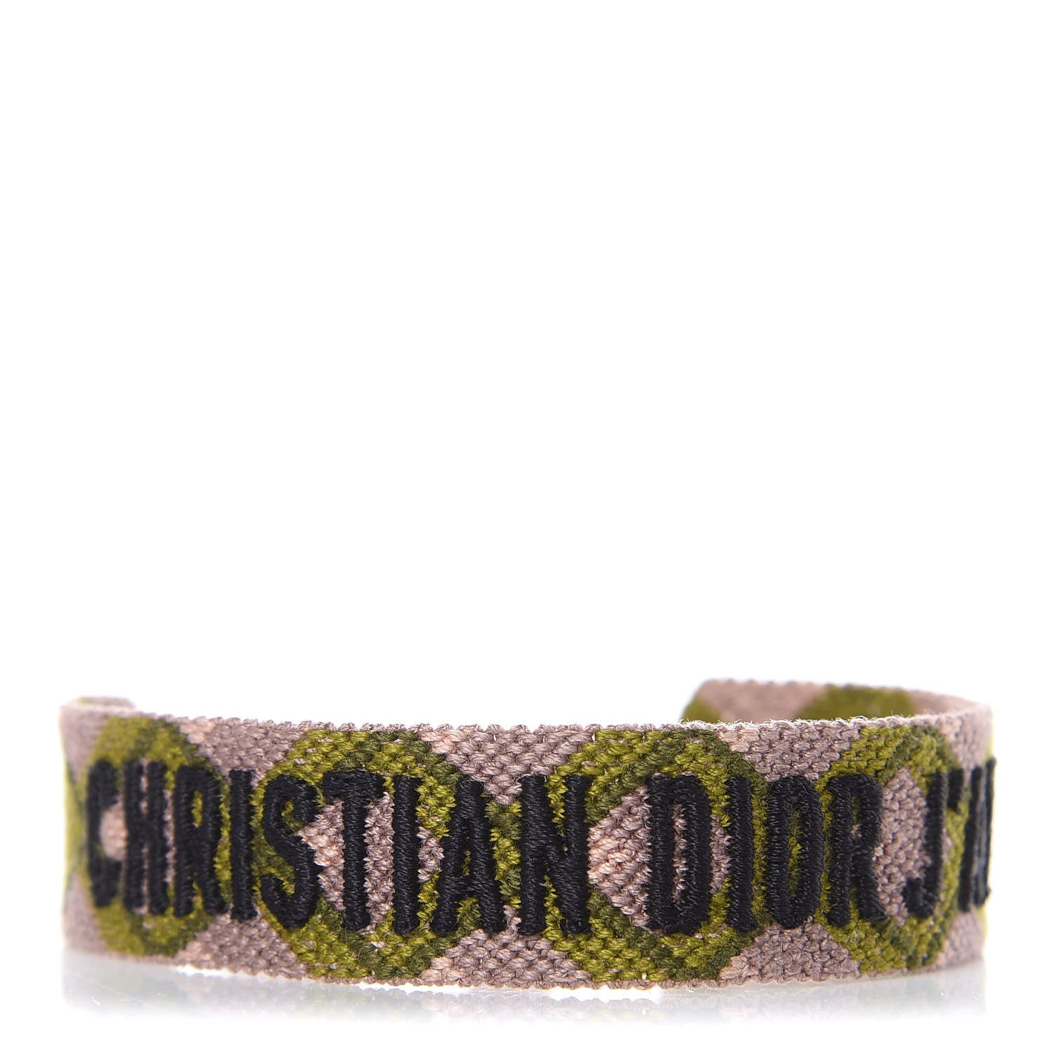 Christian Dior Woven Cotton J'Adior Friendship Bracelet 1 of 4