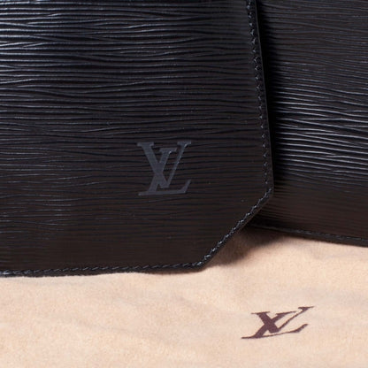 Louis Vuitton Epi Sac D'Epaule Black 7 of 10