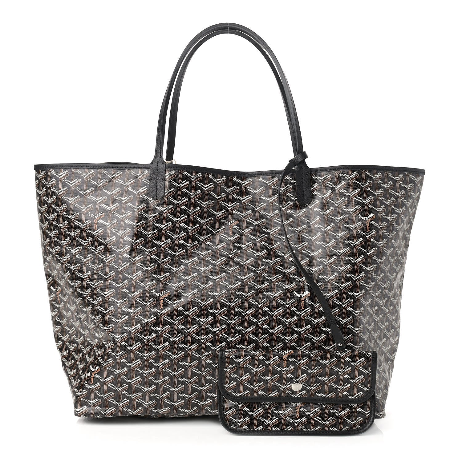 Goyard Goyardine Saint Louis GM Black 1 of 7
