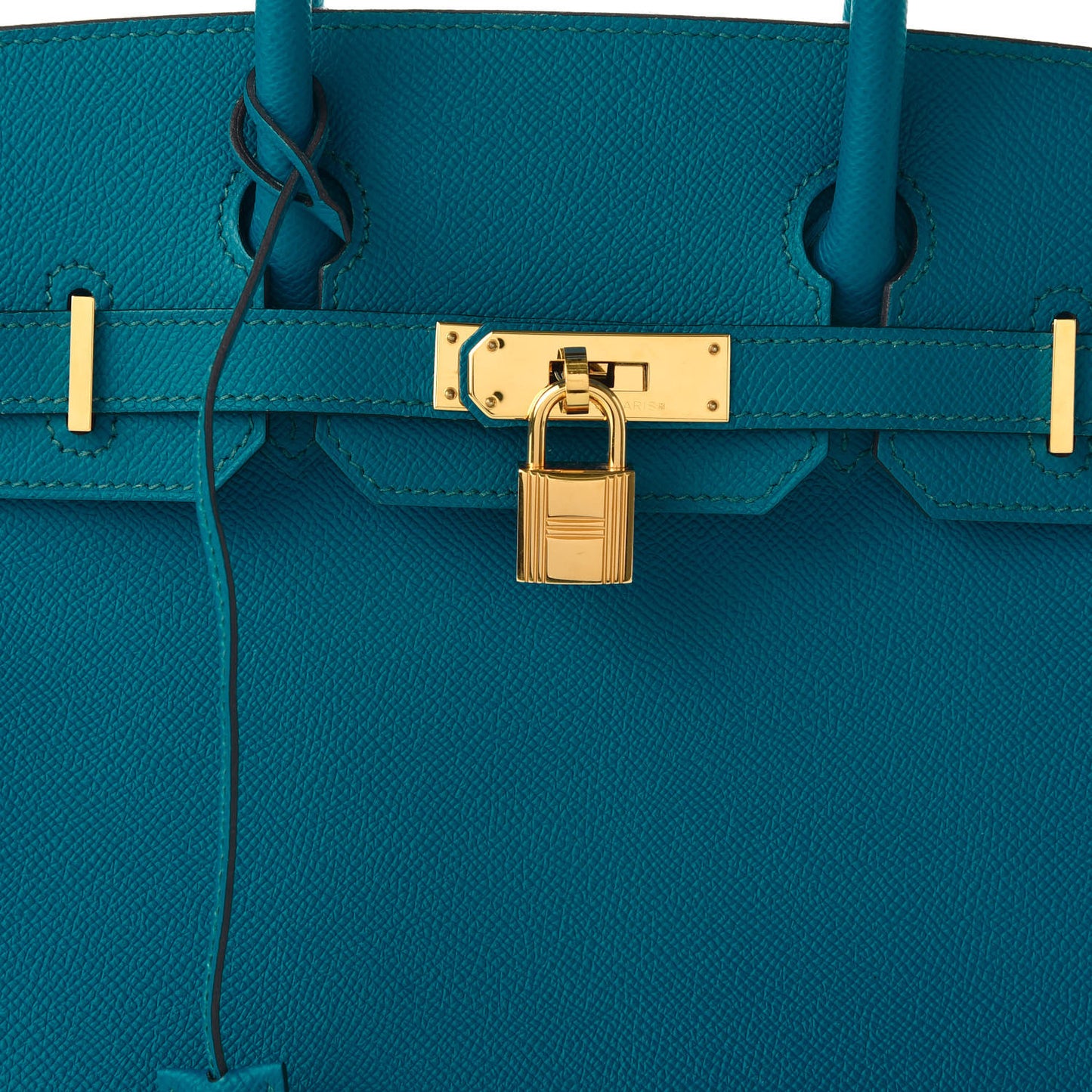 Epsom Birkin 30 Bleu Izmir