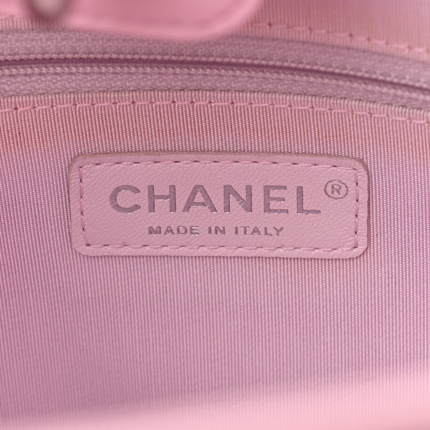 Calfskin Stitch Medium Ring My Bag Shopping Tote Pink