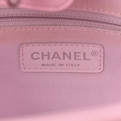 Chanel Calfskin Stitch Medium Ring My Bag Shopping Tote Pink 6 of 11