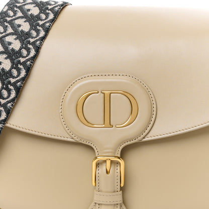 Christian Dior CHRISTIAN DIOR Grained Calfskin Large Bobby Flap Beige 7 of 13