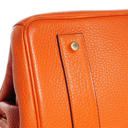 Hermes Taurillon Clemence JPG Birkin 42 Orange 5 of 17
