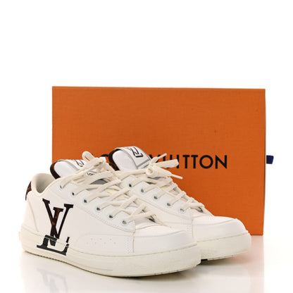 Louis Vuitton Charlie Sneakers 40 White Cacoa Brown 9 of 9