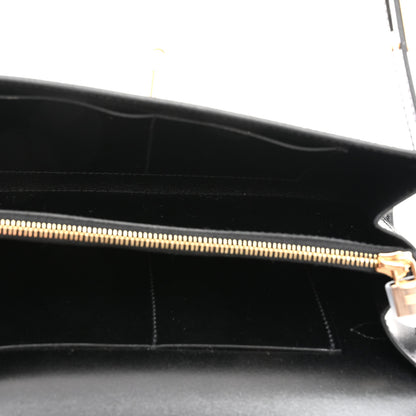 Hermes Box Kelly Wallet To Go Black 5 of 7