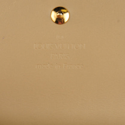 Louis Vuitton Vernis Porte Tresor International Wallet Beige 6 of 7