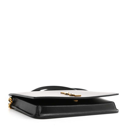 Saint Laurent Smooth Calfskin Monogram Phone Holder Crossbody Black 7 of 16