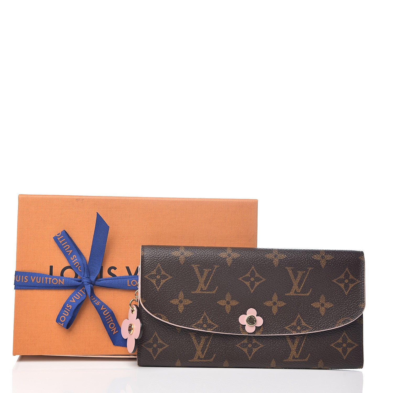 Louis Vuitton Monogram Bloom Flower Emilie Wallet 6 of 6