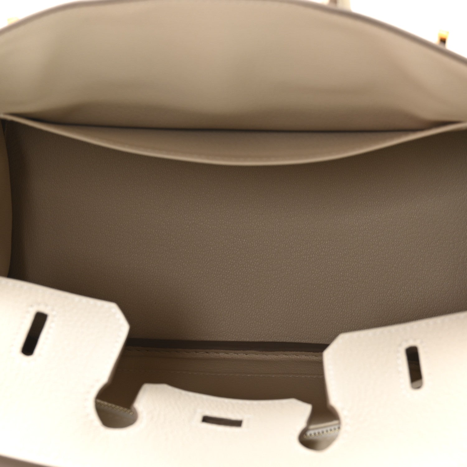 Hermes Togo Birkin 25 Craie 4 of 10