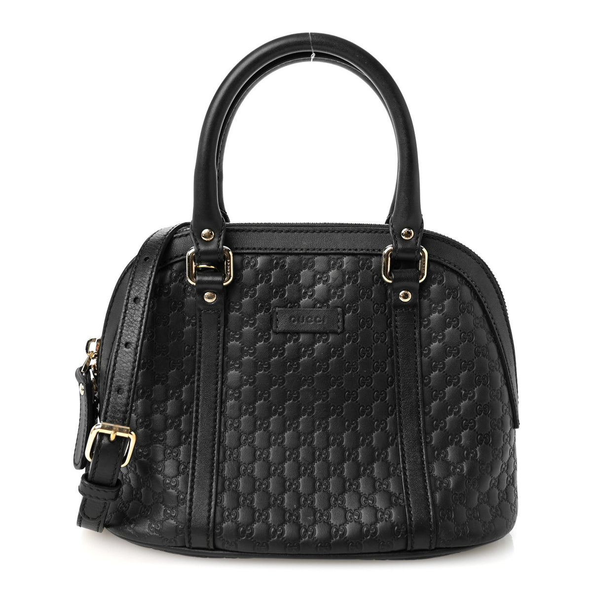 Microguccissima Mini Dome Bag Black