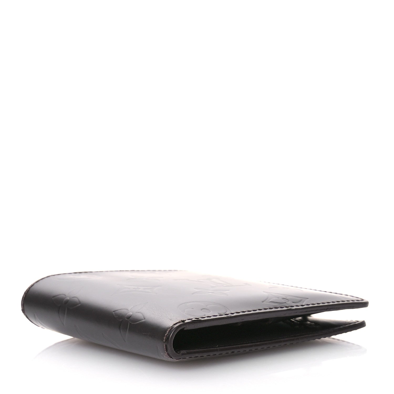 Louis Vuitton Monogram Glace Compact Wallet Cafe Brown 4 of 8