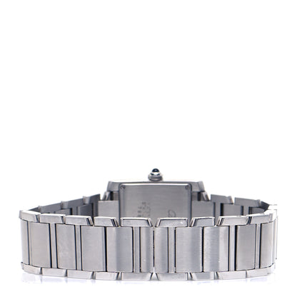 Cartier Stainless Steel 25mm Tank Francaise Quartz Watch 3 of 5